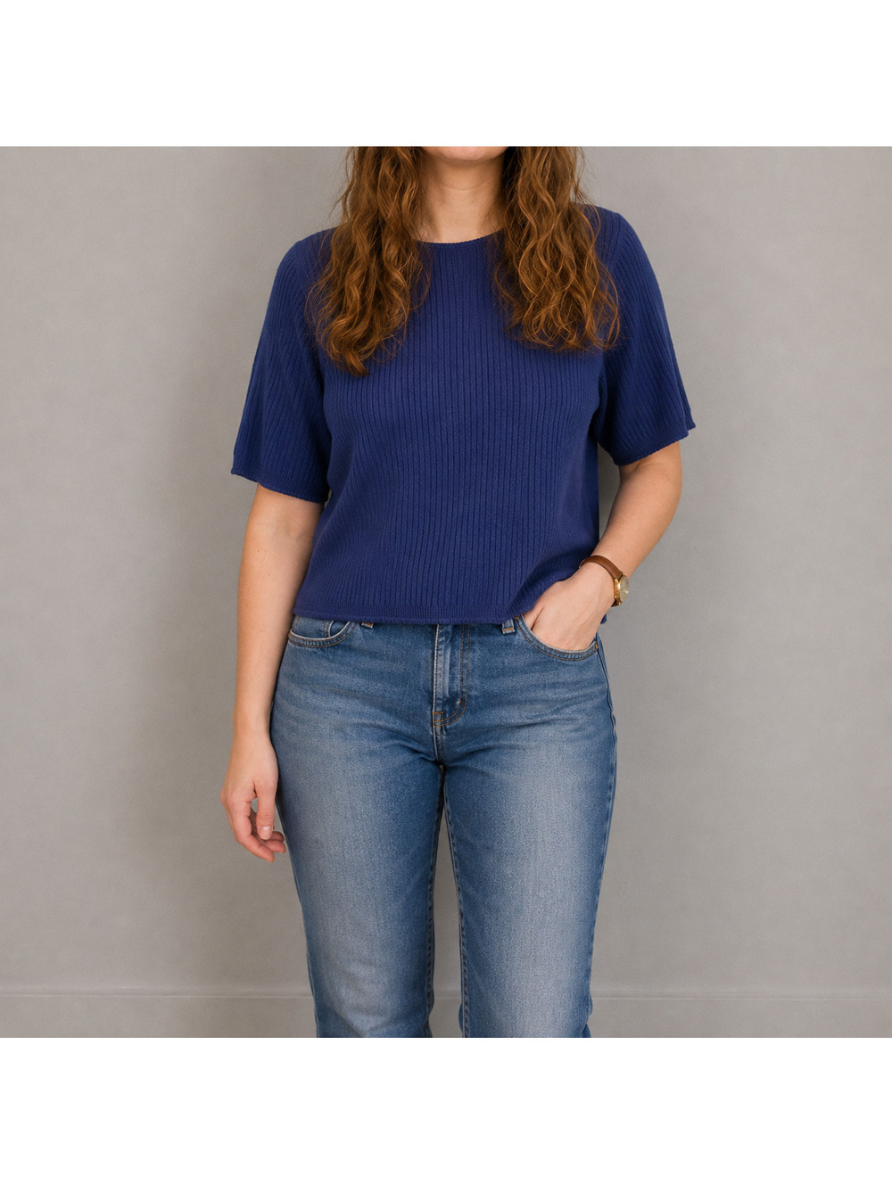 Pendleton Vintage Blue Sweater Top Womens Xlarge